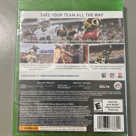Madden NFL 17 for Xbox One video game - Picture 3 of 3